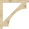 Ekena Millwork Westlake Craftsman Rough Sawn Bracket, Douglas Fir, 4"W x 46"D x 46"H BKT04X46X46WTL04RDF - alternate 2